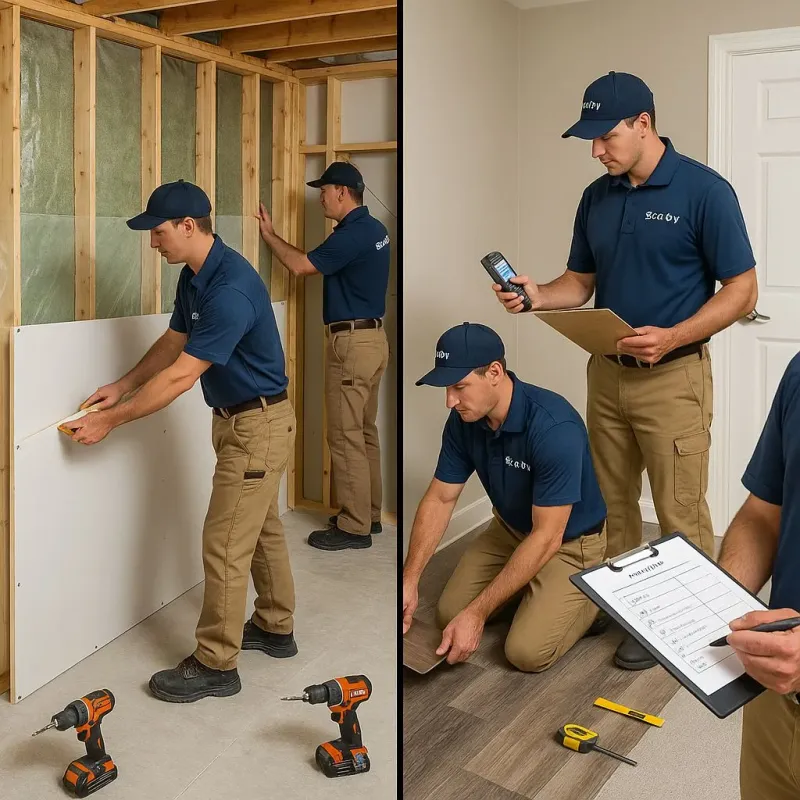 Repairs and Reconstruction process in Taos County, NM